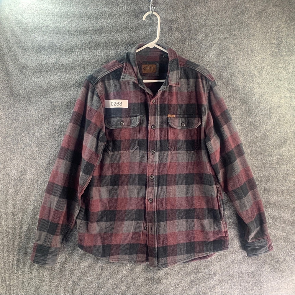 Orvis Shacket Men’s Medium Flannel Shirt Jacket Hunting Fishing Casual